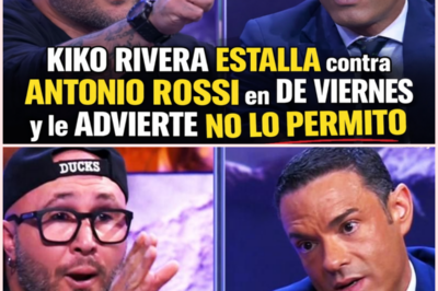 Kiko Rivera estalla en directo contra Antonio Rossi y reaviva la tensión con Irene Rosales en un enfrentamiento televisivo sin precedentes