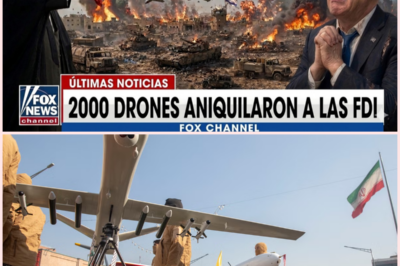 Irán lanza un ataque masivo con drones y sacude la doctrina blindada israelí