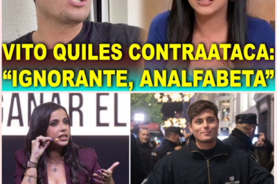 Sarah Santaolalla ACUSA a Vito Quiles de GAY y este ESTALLA “Ignorante, analfabeta”