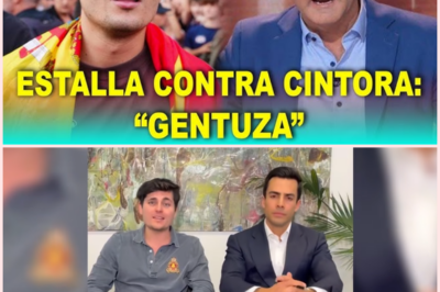 📰 ⚡ Máxima tensión mediática: Vito Quiles arremete contra Jesús Cintora tras la polémica judicial y el foco televisivo