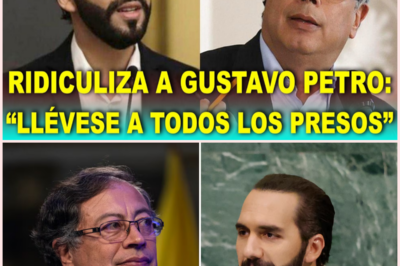 Bukele responde a Petro con una propuesta provocadora sobre los presos salvadoreños y eleva la tensión diplomática
