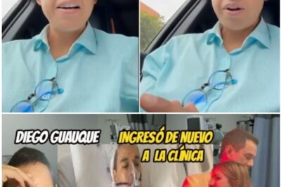 Diego Guauque regresa de urgencia a la clínica y enciende las alarmas en todo el país.