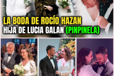 👰‍♀️ Boda de ensueño: Rocío Hazan, hija de Lucía Galán de Pimpinela, celebra su gran día