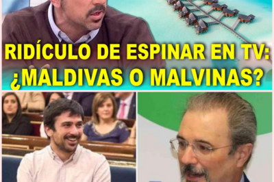 📺 Ramón Espinar protagoniza un inesperado lapsus en TVE al confundir Maldivas con Malvinas en directo