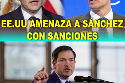 Estados Unidos AMENAZA a Pedro Sánchez con SANCIONES