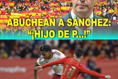 ABUCHEAN a Pedro Sánchez en el partido de España contra Egipto