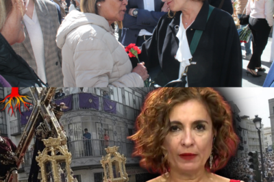 Abucheos a María Jesús Montero