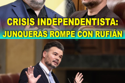 Junqueras marca distancias con Rufián