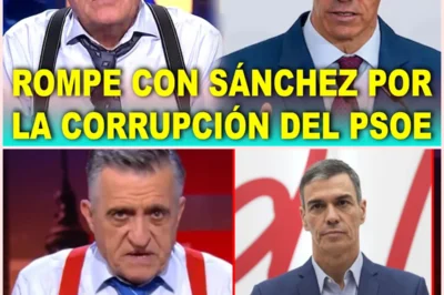 El Gran Wyoming cuestiona la gestión del Gobierno de Pedro Sánchez en medio del debate sobre corrupción y transparencia institucional