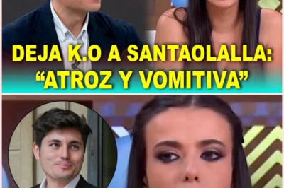 David Alandete ESTALLA contra Sarah Santaolalla: “Sale la homofobia más atroz y vomitiva”