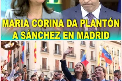 📰 El rechazo de María Corina Machado a reunirse con Pedro Sánchez en Madrid reabre tensiones diplomáticas sobre Venezuela