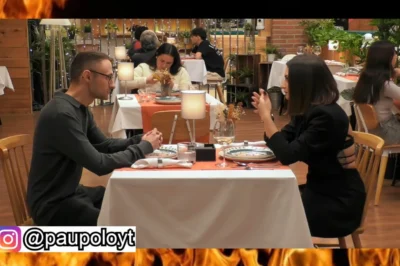 🔥 Una cita de televisión marcada por tensión, confesiones personales y un inesperado choque de expectativas en First Dates