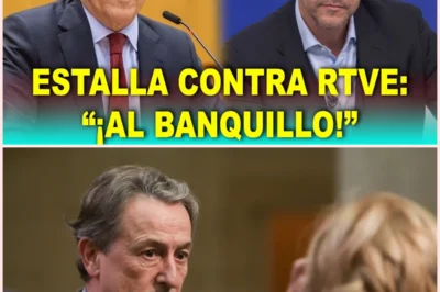 🔥 Tensión política tras el ataque de Hermann Tertsch a RTVE: “Tendrán que sentarse en el banquillo”