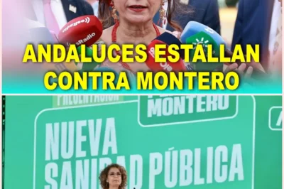 📰 Polémica en Andalucía: las promesas sanitarias de María Jesús Montero desatan una fuerte reacción ciudadana