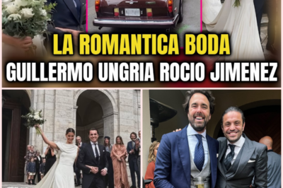 👰‍♀️🌧️ Guillermo Ungría y Rocío Jiménez sellan su amor en una boda íntima en Madrid marcada por la lluvia, la elegancia y una celebración inolvidable