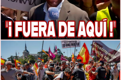 🚨📺 Tensión en Madrid: expulsan a un equipo de TVE durante la manifestación contra el Gobierno en el centro de la capital