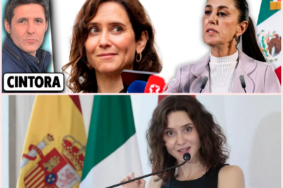 🚨 ¿Misión diplomática o espectáculo de polarización? El accidentado paso de Isabel Díaz Ayuso por México desata una tormenta política