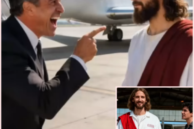 TE DOY 100 MILLONES SI REPARAS MI JET PRIVADO… EL MILLONARIO SE RÍO, PERO ERA JESÚS DISFRAZADO
