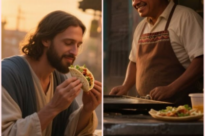 TAQUERO HUMILDE REGALA SUS ÚLTIMOS TACOS A JESÚS… Y ESTE HACE UN MILAGRO