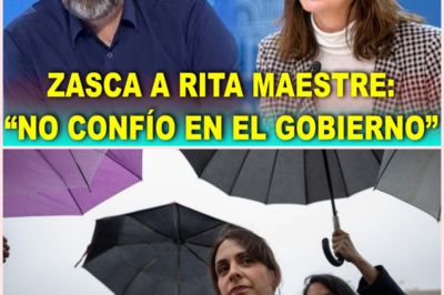 📺 Risto Mejide acorrala a Rita Maestre en pleno directo y dinamita el relato del Gobierno sobre el crucero del hantavirus