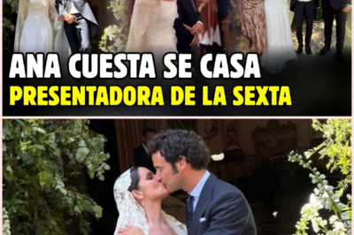 El broche de oro a una historia de amor: Ana Cuesta, presentadora de La Sexta, protagoniza una espectacular boda barroca en su Valencia natal