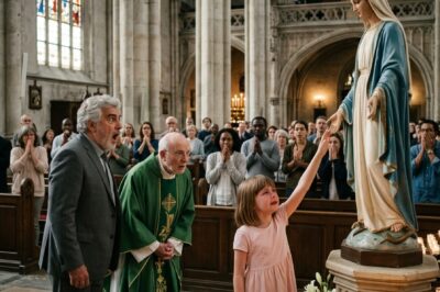 Durante la misa, la nieta sorda se acercó a la Virgen MarÃa… y algo cambió en ese momento