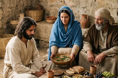 ¿Qué cocinaba la Virgen María para Jesús y José todos los días? Recetas sagradas reveladas.