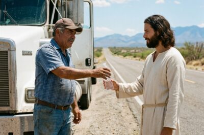 Paré mi tráiler para darle agua a JESÚS…