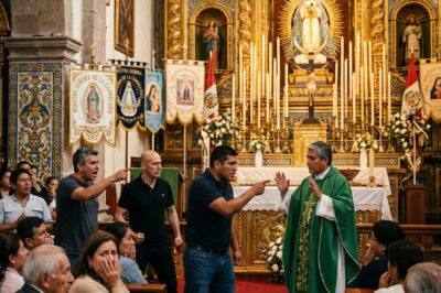 Un grupo irrumpió en una iglesia durante la consagración a la Virgen María… y lo IMPOSIBLE ocurrió.