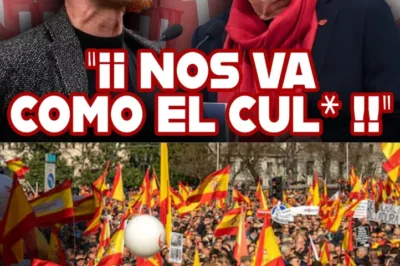 MANIFESTANTES EN MADRID EXPRESAN DESCONTENTO