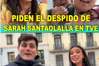 EXIGEN EL DESPIDO DE SARAH SANTAOLALLA TRAS