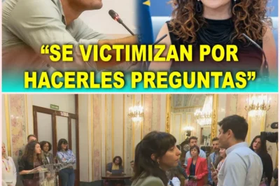 ⚡ Tensión en el Congreso: Vito Quiles irrumpe en la rueda de prensa de Sumar y denuncia un “choque frontal” con la libertad de prensa