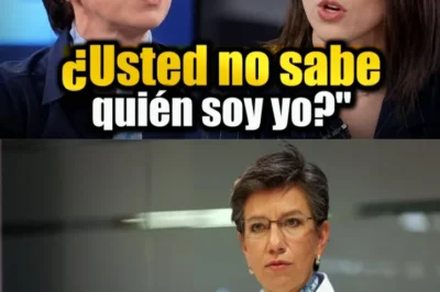 CLAUDIA LÓPEZ ESTALLA EN VIVO CONTRA