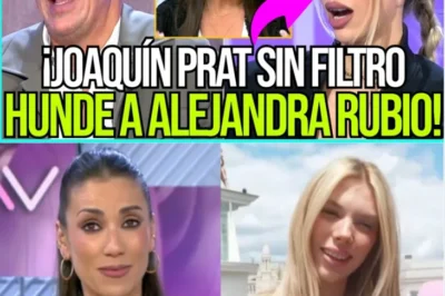 JOAQUÍN PRAT ESTALLA CONTRA ALEJANDRA RUBIO
