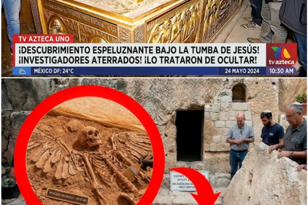 Lo que científicos hallaron bajo la Tumba de Jesús dejó a los investig...