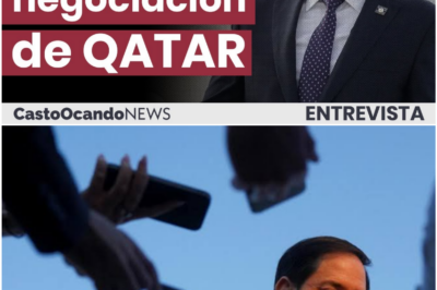 Marco RUBIO frenó la otra NEGOCIACIÓN de QATAR