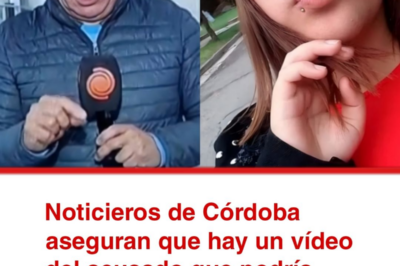 Caso de Agostina Vega: Según informaciones procedentes de Córdoba, existen imágenes del sospechoso marchándose con otra persona.