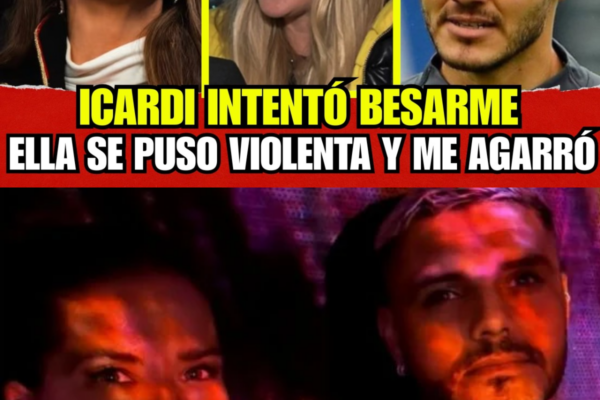 MAURO ICARDI Y LA CHINA SUÁREZ, EN EL CENTRO