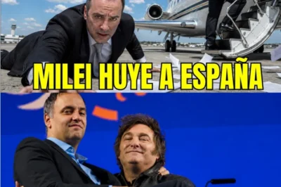 MILEI VIAJA A ESPAÑA EN MEDIO DE LA TORMENTA