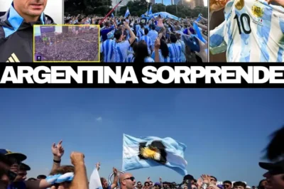ARGENTINA CONQUISTA LAS CALLES DE ESTADOS