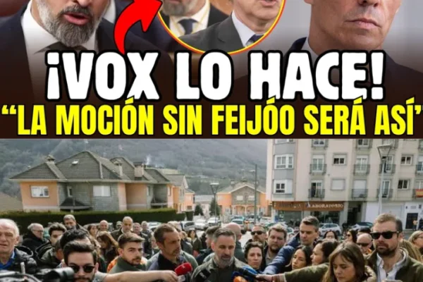 ABASCAL IMPULSA EL DEBATE SOBRE UNA MOCIÓN
