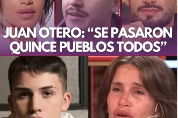 FLOR PEÑA RECIBE EL RESPALDO DE SU HIJO