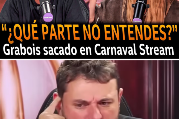 ¡GRABOIS FUE AL PROGRAMA DE CANOSA y el estudio quedó al borde del est...