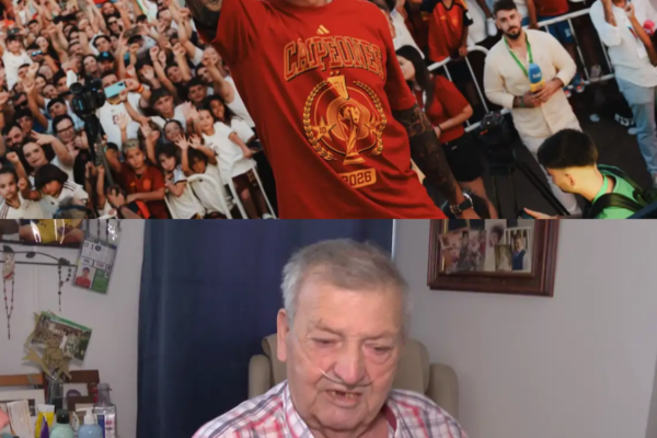 PEDRO PORRO EMOCIONA CON SU HOMENAJE A SU ABUELO