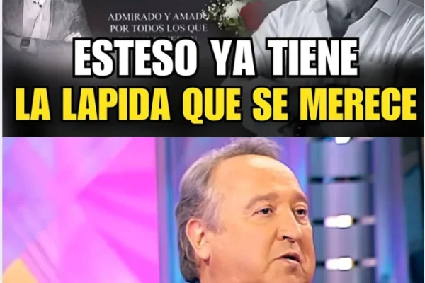 SU NUEVA LÁPIDA PONE FIN A LOS RUMORES Y SU HIJO DESMIENTE
