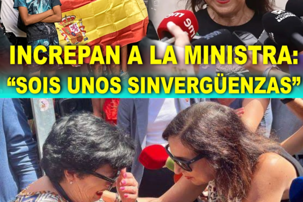 TENSIÓN EN CEUTA DURANTE LA VISITA DE MARGARITA ROBLES, ENTRE ABUCHEOS...