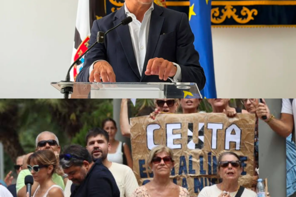 MARLASKA RECIBE ABUCHEOS Y PROTESTAS DURANTE SU VISITA A CEUTA EN PLEN...