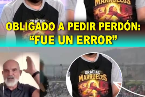 El sanchista Paco Álvarez, OBLIGADO a PEDIR PERDÓN por su camiseta pro...