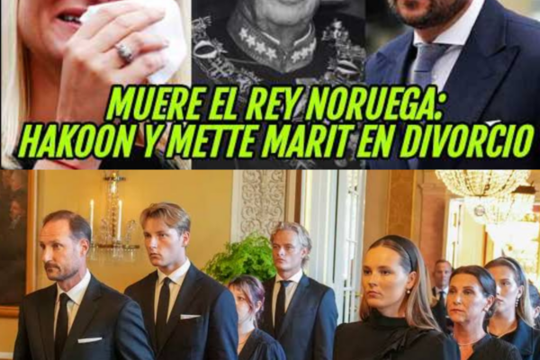 TRÁGICO DESENLACE TRAS MUERTE REY HARALD NORUEGA: DIVORCIO HAKOON Y ME...