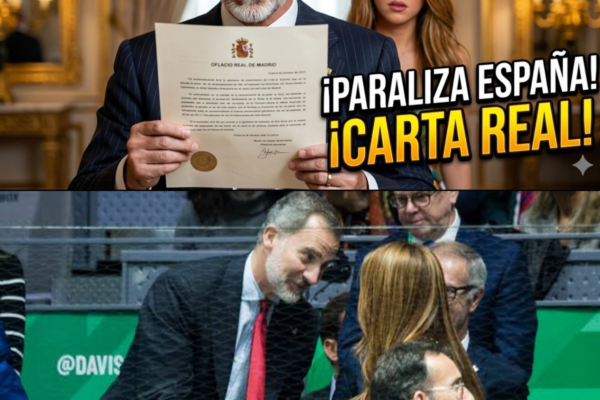 EL REY FELIPE VI PARALIZA ESPAÑA con CARTA por SHAKIRA ¡ÚLTIMA HORA!